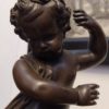 Détail bronze putto