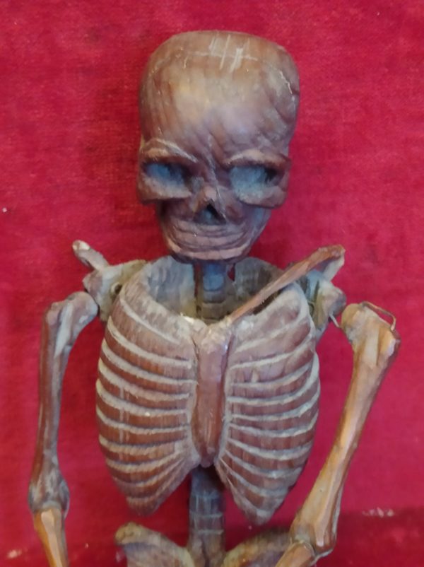 squelette articulé en bois