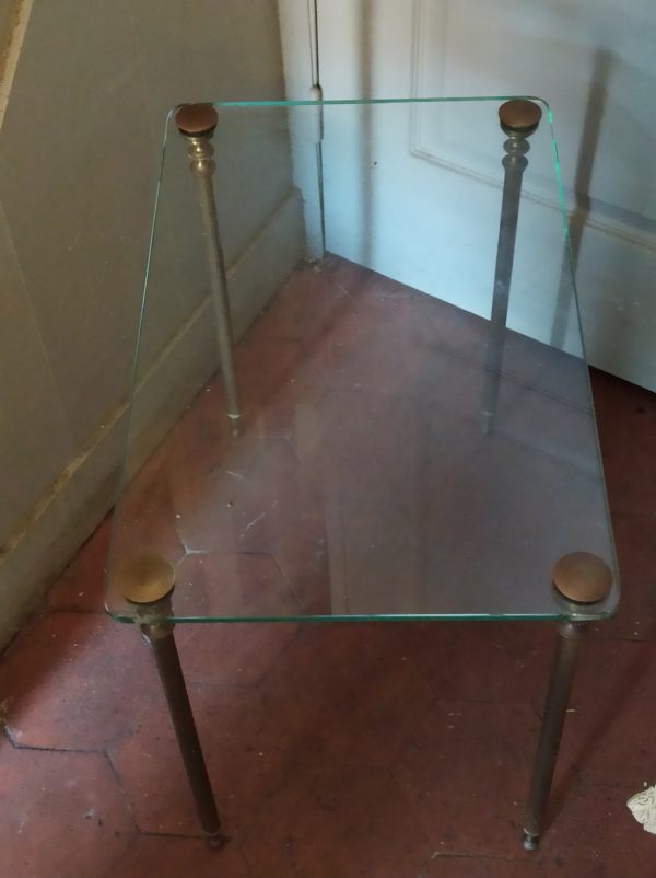 table verre année 60