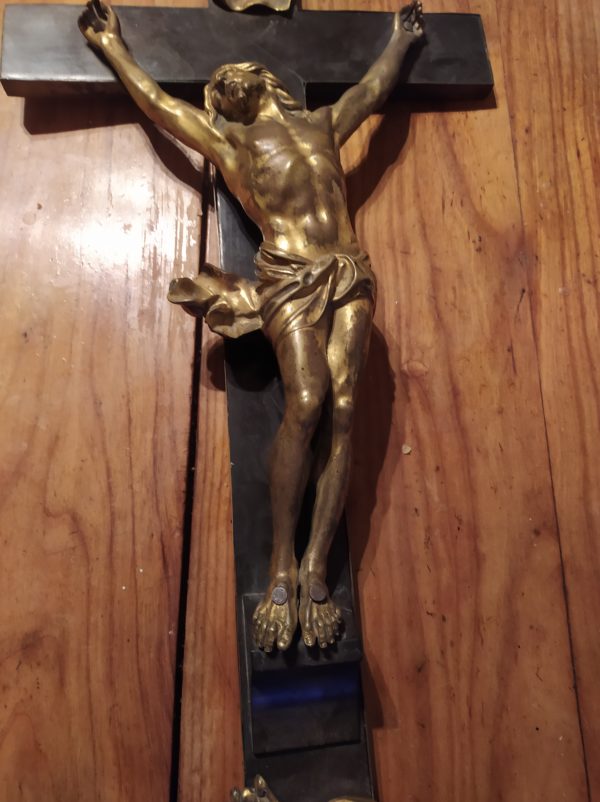 Christ bronze doré corps